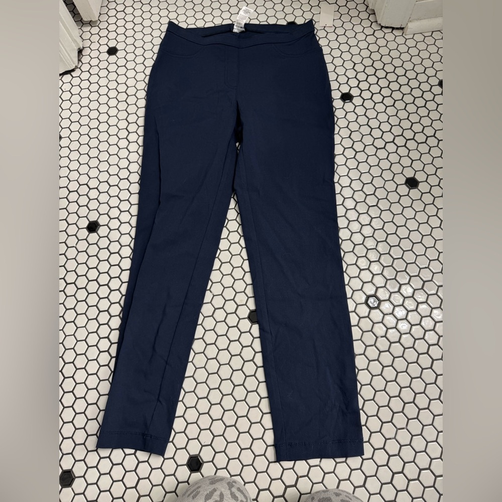 NWT. Basic editions Kmart Navy Blue Pants size small